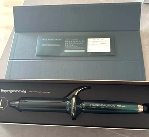 Ferro arricciacapelli bioprogrammazione HAIRBEAURON 7D Plus tipo L 34 mm AC100V-240V nuovo JP - Foto 1 di 9