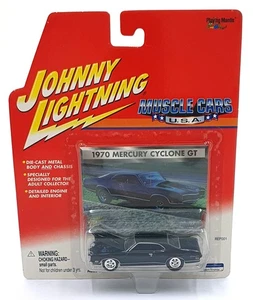 Johnny Lightning 1/64 Scale 204-04 Muscle Cars USA 1970 Mercury Cyclone GT Black - Picture 1 of 5