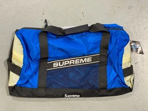 NEW Supreme 3D Logo Blue Duffle Bag FW23 - Picture 1 of 4