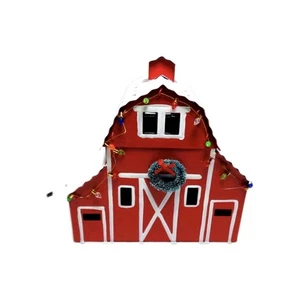 SCENTSY Wax Warmer COUNTRY CHRISTMAS Holiday RED BARN Farmhouse 2020 RETIRED - Picture 1 of 4