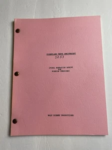 1965 Disneyland 10th Anniversary Script Pirates Of The Caribbean Tiki Room - Picture 1 of 9