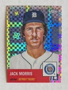 2022 Topps Chrome Platinum Anniversary - Jack Morris #225 X-Fractor - Foto 1 di 2