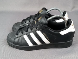 Adidas Superstar Damenschuh Größe 7,5 Big Kid Größe 6 schwarz Freizeit Fitnessstudio Gehen B23642 - Bild 1 von 23