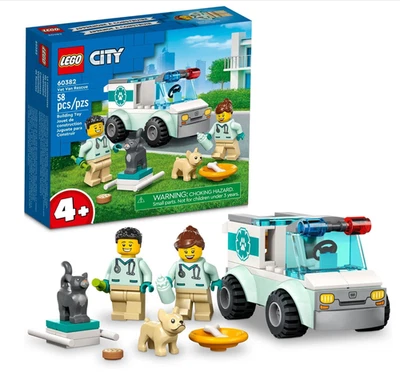 LEGO City: VET VAN RESCATE - 60382 Foto 1 de 3