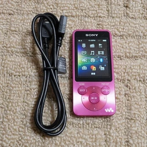 SONY Walkman NW-S785 16GB MP3 Digital Media Player Vivid Pink Tested Japan - Picture 1 of 12