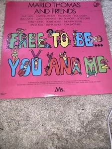 Vtg. 1972 Marlo Thomas & Friends - Free to be You & Me Ms. Mag. Promo LP Record - Picture 1 of 2