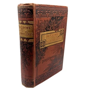 Tom Brown's School Days by Thomas Hughes Illustrated Excelsior Edition 1800s - Picture 1 of 13