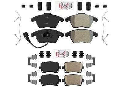 Juego de pastillas de freno de disco delanteras y traseras AME para Volkswagen Rabbit 2006 2007 2008 2009 Foto 1 de 4