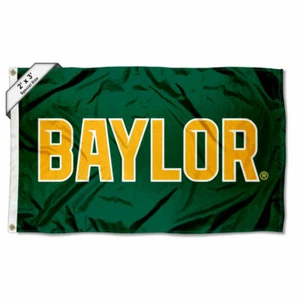 Baylor BU Bears Wordmark 2'x3' Flag - Picture 1 of 5