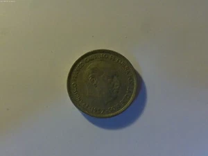 1957 Spain Franco 25 PTAS Coin - Picture 1 of 2