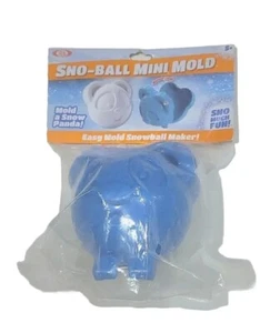 ✅ Ideal Sno-Ball Mini Mold Blue Panda Shaped Snow Ball mold NEW - Picture 1 of 3