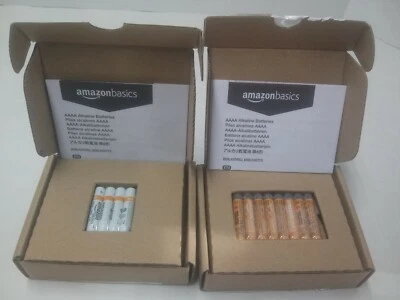 12ct AAAA 1.5v Everyday Alkaline Batteries-1 Pk Of 4 & 1 Pk of 8 AmazonBasics - Image 1 of 4