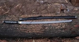 Japanese Battle Sword Samurai Katana Sharp Damascus Steel Blade Full Tang Ninja - Picture 1 of 5