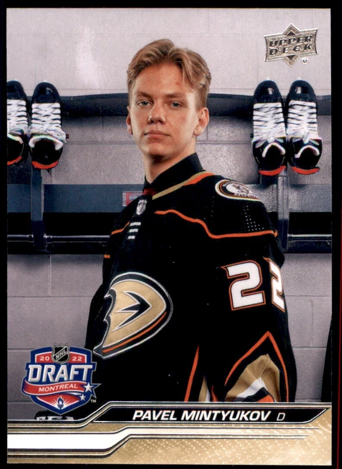 2023-24 Upper Deck Extended Series Draft Pavel Mintyukov #731 - Image 1 of 2