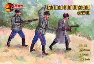 MARS FIGURE  1/72 -  72113  World War II German Don Cossacks - Picture 1 of 2