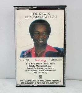 1977 Lou Rawls - Unmistakably Lou - Audio Cassette - Tested - Picture 1 of 3