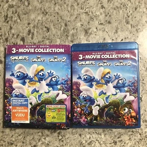 THE SMURFS 2 Blu-ray With Slip Cover 3 Discs - Picture 1 of 3