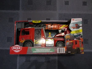 Dickie Toys Feuerwehrauto Scania, mit OVP, unbenutzt - Bild 1 von 5