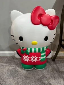 Hello Kitty 26 Inch Lighted Holiday Blow Mold! LARGE VERSION! NEW - Picture 1 of 1