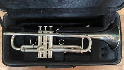 Trumpet French Besson by Kanstul MARVIN STAMM 92BA With Case - Image 1 of 4