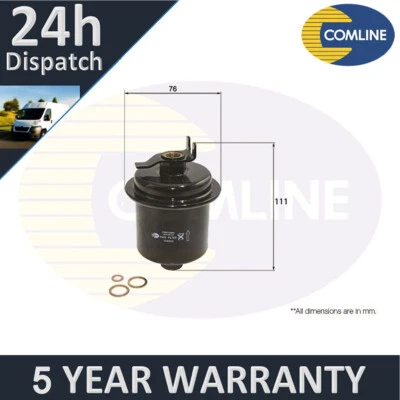 Fits Honda CR-V Civic HR-V Accord + Other Models Comline Fuel Filter - Image 1 of 2