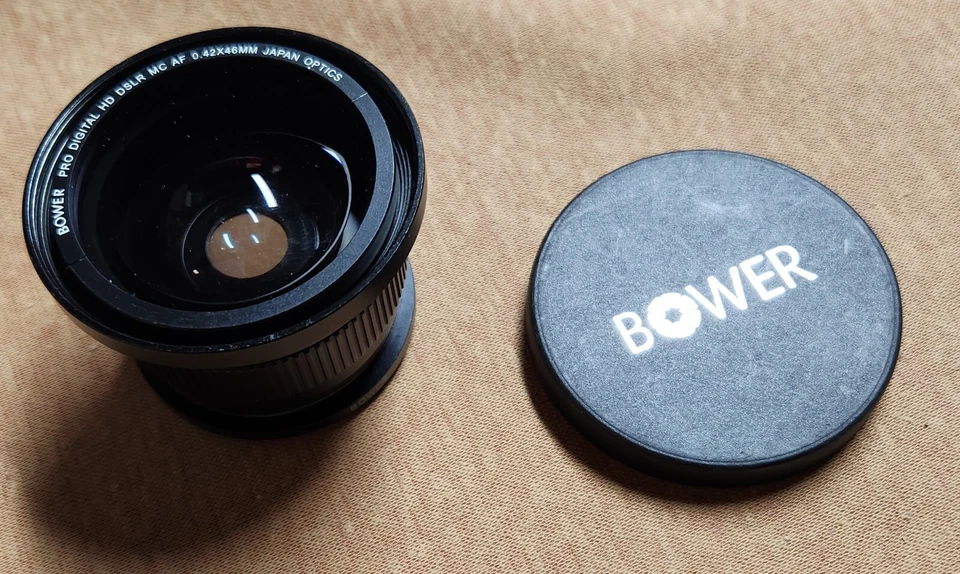 Bower Pro Digital HD DSLR MC AF 0.42x46mm Camera Lens Macro Japan Optics - Image 1 of 4