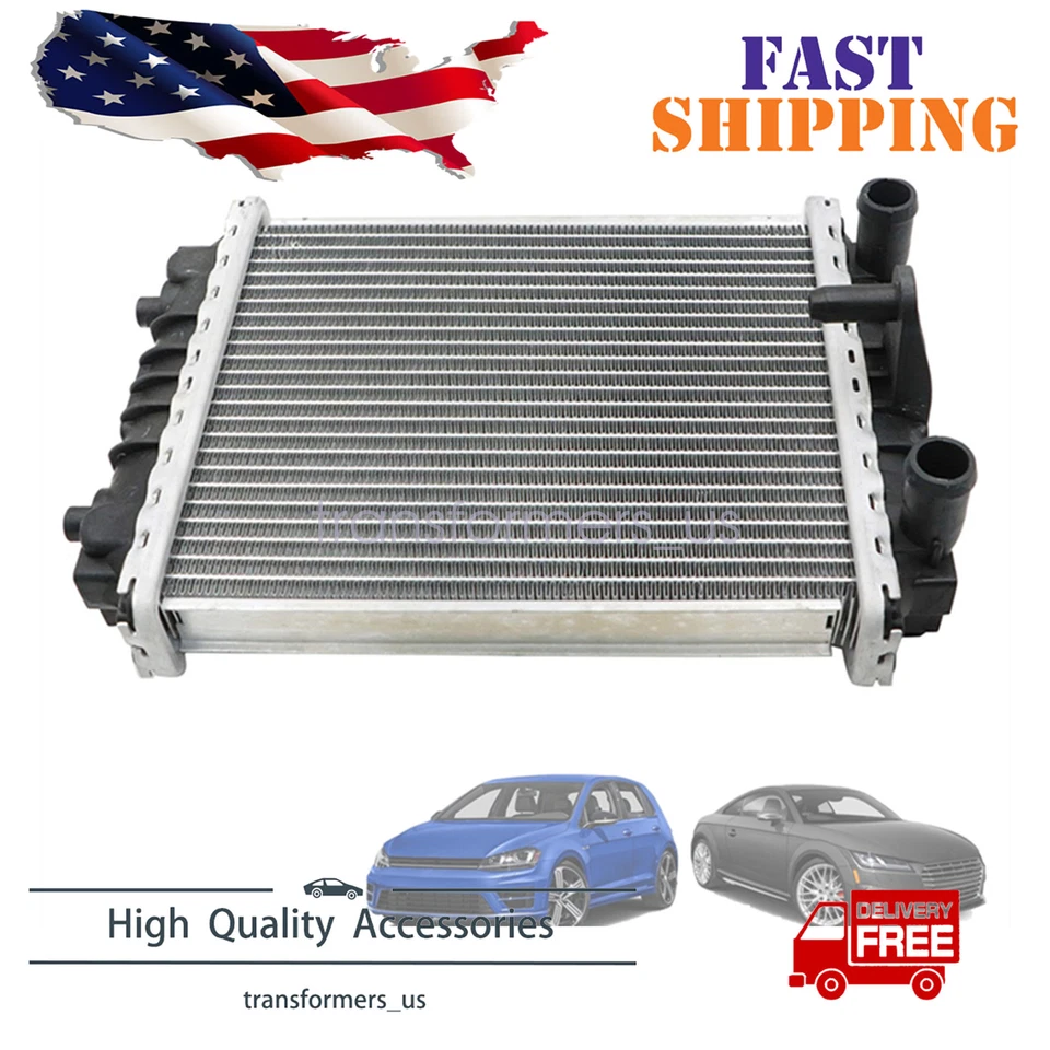 Radiador auxiliar plástico aluminio para Volkswagen Golf R 2015-2018 5Q0121251HA Foto 1 de 4
