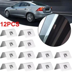 12pcs Car Windshield and RainShield Metal Car Buckle Glass Clip New H9 - Picture 1 of 9