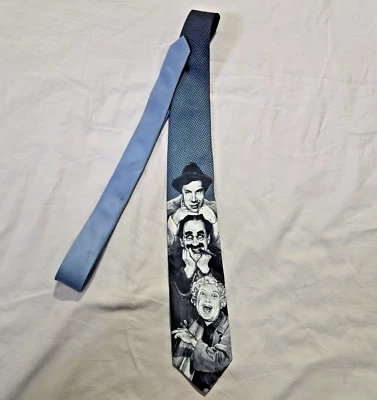VTG 1992 Marx Brothers Neck Tie Necktie Made in USA by Ralph Marlin - Image 1 of 4