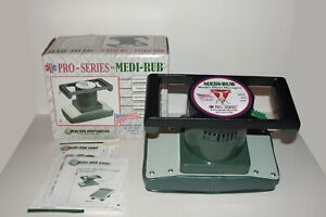Medi Rub Pro Series Full Body Massager Green 2 Speed Motor MR-2 MR2 Used Once