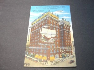 New Hotel Mayflower - Jacksonville, Florida – 1940s Linen Postcard. - Picture 1 of 4