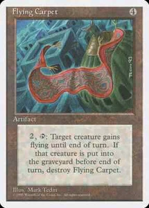 Magic: The Gathering (MTG 4th Edition) 1995 - Flying Carpet - Picture 1 of 1