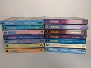 Star Trek The Next Generation Paperback Book Titan Bundle x 14 - Picture 1 of 4