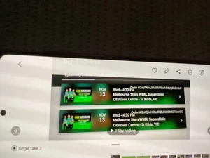 2 X Tickets To A Melbourne Stars Super clinic Clinic - Picture 1 of 6