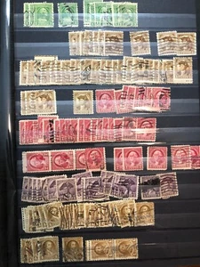 US Washington Bicntennial Stamp issue + National Parks 1932-1934 - Picture 1 of 3