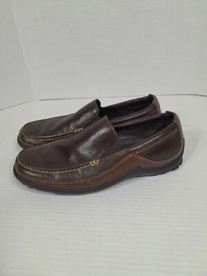 Cole Haan Mocasín Sin Cordones Tucker Zapatos de Cuero Veneciano Suela Vibram Hombres 9.5 Foto 1 de 4