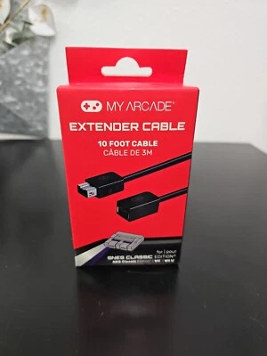 My Arcade Extender Cable 10 Foot Cable For NES Classic Edition or Wii/Wii U - Image 1 of 4