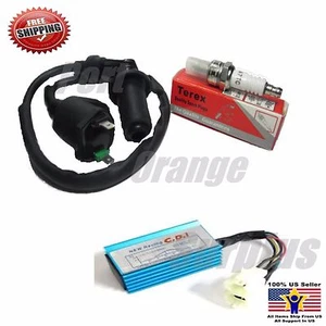 Ignition Coil + CDI Spark Plug For Eton Yukon 150cc Go Cart ATV Scooter Moped - Picture 1 of 1