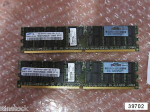 HP 405476-051 2Gb memory ram dimm PC2-5300 ECC REG PC2-5300P
