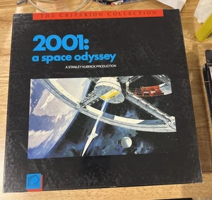 2001 A Space Odyssey Laser Disc Criterion Collection Laserdisc 3 Disc Box  LD - Imagen 1 de 3