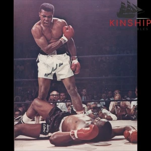 Muhammad Ali signed 8x10 Photo JSA LOA Boxing Auto Over Liston B2152 - Picture 1 of 4
