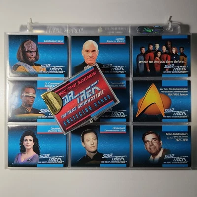 Star Trek: TNG Combo: 1992 Impel Set & 1993 Skybox Behind the Scenes - Изображение 1 из 4