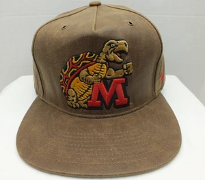 DeadStock VTG 90s Maryland TERPS NCAA College Sport Snapback Hat Cap Rare NEW - Picture 1 of 7