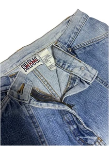 Vintage Bill Blass Jeanswear Cropped Jeans Cotton Women 10 Distressed Grunge Y2K - Picture 1 of 10