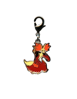 Delphox 655 Key Chain CHARM National Pokedex Pokemon Japan - Image 1 of 2