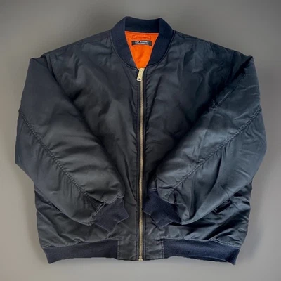 Chaqueta de bombardero RAF Simon’s Primavera Verano 2000 para hombre archivo raro talla XL Foto 1 de 4
