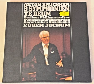BRUCKNER Complete Symphonies EUGEN JOCHUM ED1 DGG STEREO 11LP BOX UNPLAYED MINT - Picture 1 of 3