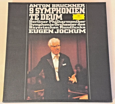 BRUCKNER Complete Symphonies EUGEN JOCHUM ED1 DGG STEREO 11LP BOX UNPLAYED MINT - Image 1 of 3