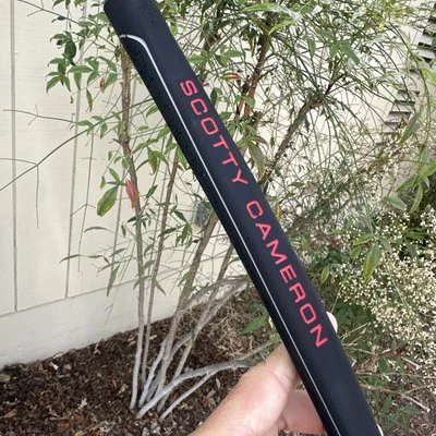 2025 Scotty Cameron 全接触幻影推杆握把 - 全新 - 100% 正品红色 — 第 1/4 张图片