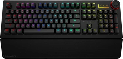 TECLADO EL 5QS MARK II CON INTERRUPTORES SILENCIOSOS ROJO CEREZA MX - DISEÑO DE EE. UU. CONSTRUIDO SP Foto 1 de 4